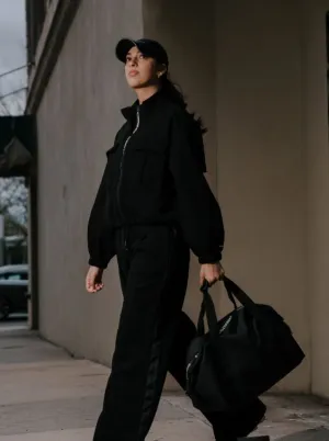 Loose Fit [ULTRALUX] Weekender Pants - Black
