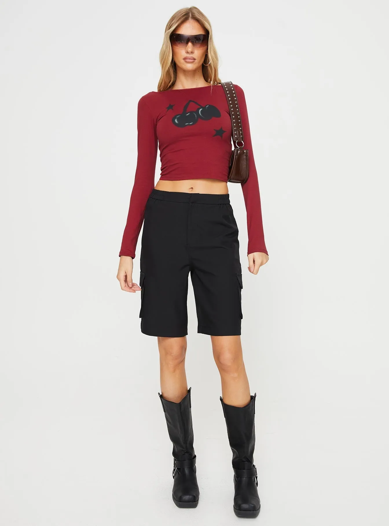 Quiet Luxury Legend Fit Mako Cargo Shorts Black