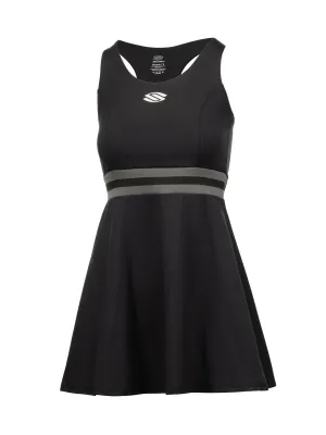 Women??s Essentials Flare Pickleball Dress Comfortable Wear Light Motion Sheer Overlay