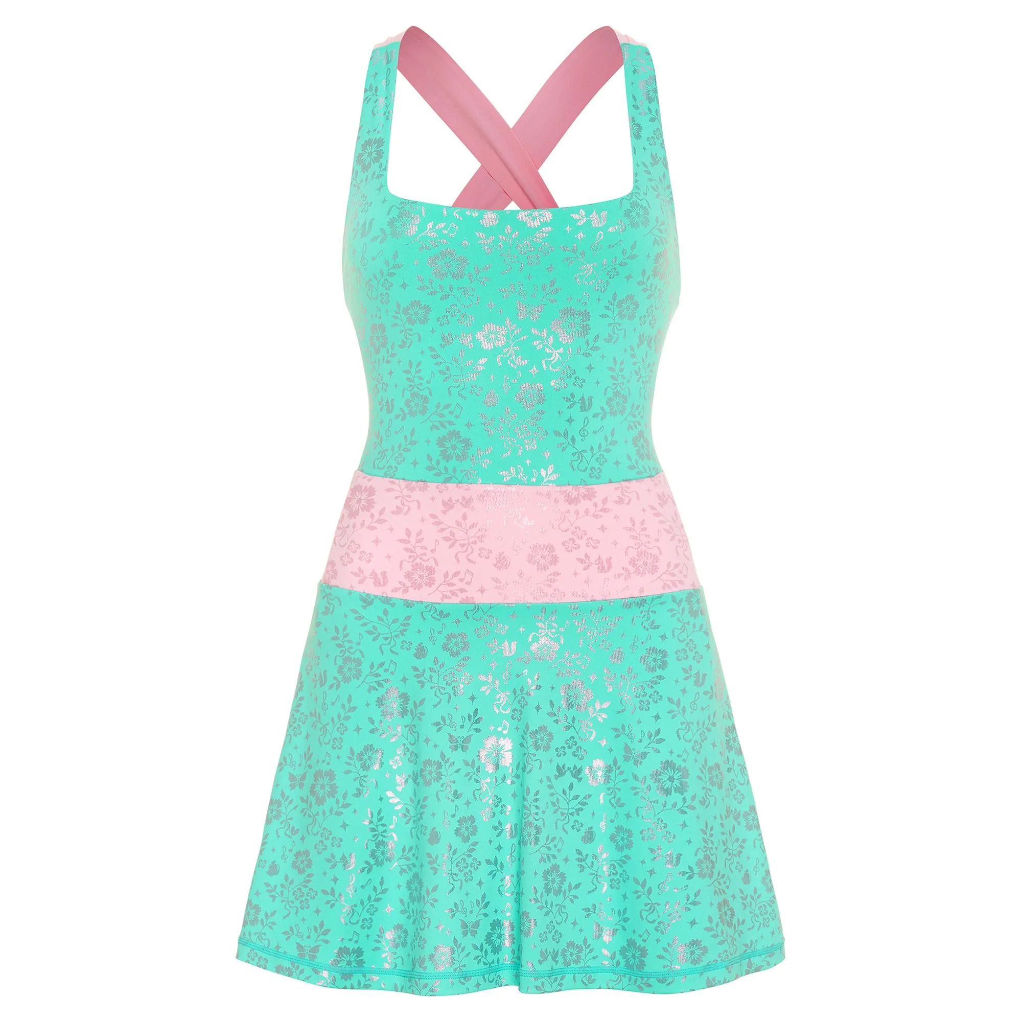 Summer Air High-Neck Ever Enchant Athletic Dress