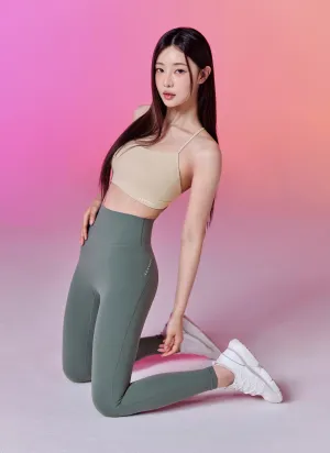 FadeResistantColors Another Label Fit Revolution Leggings_Silver Khaki