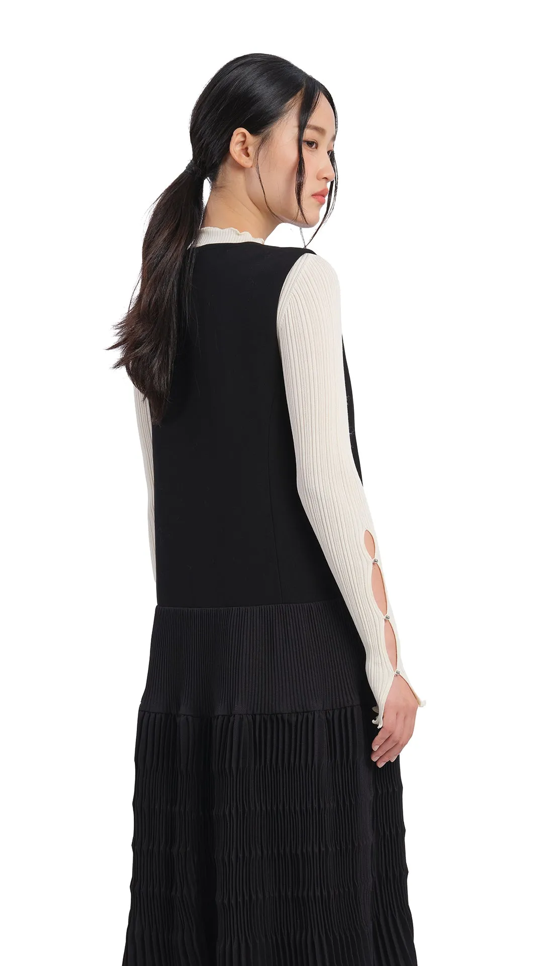 Olive Pleated Dress Legend Fit Planet Glow