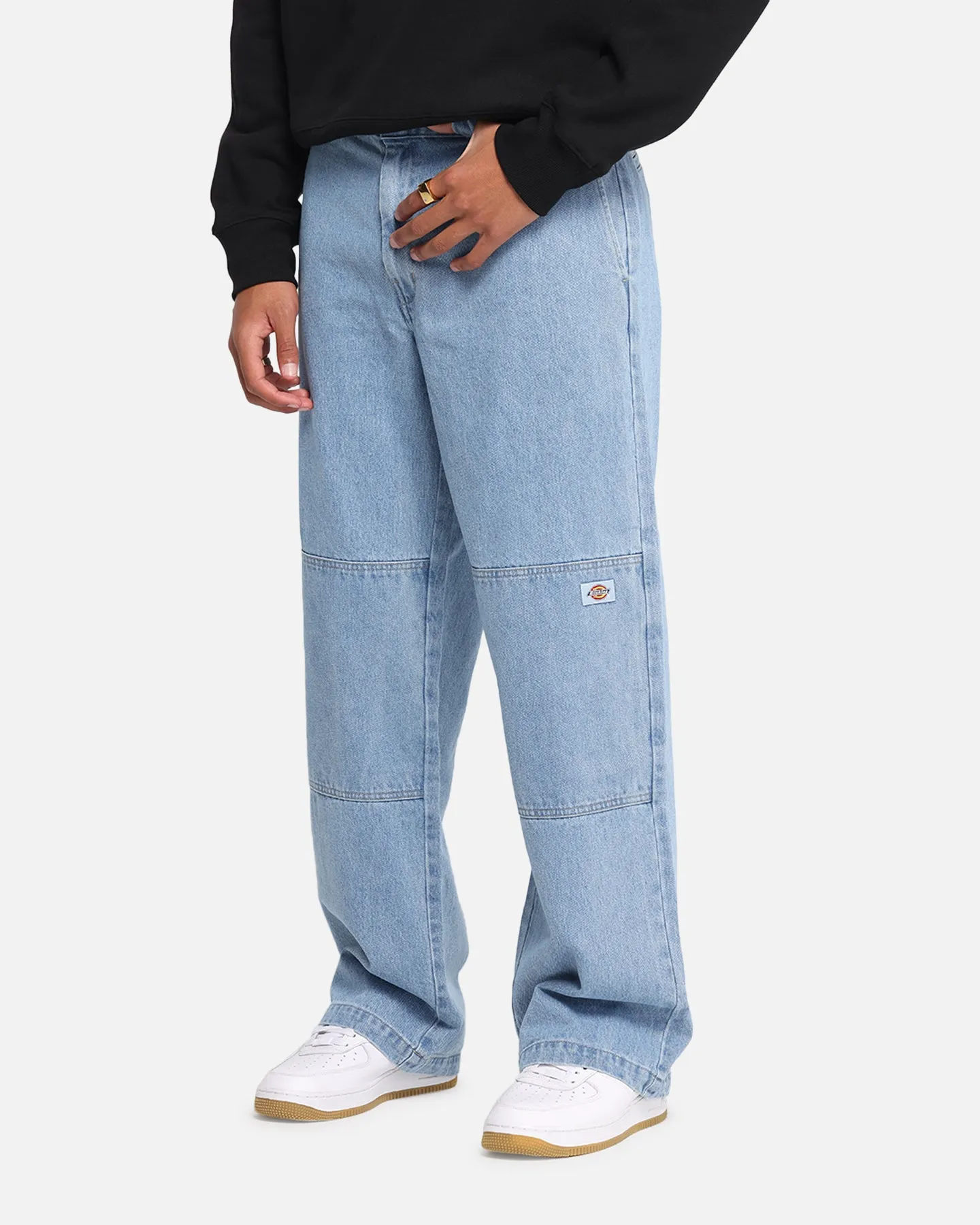 Dickies 82-283AU Denim Jeans Light Indigo Non Restrictive Cut