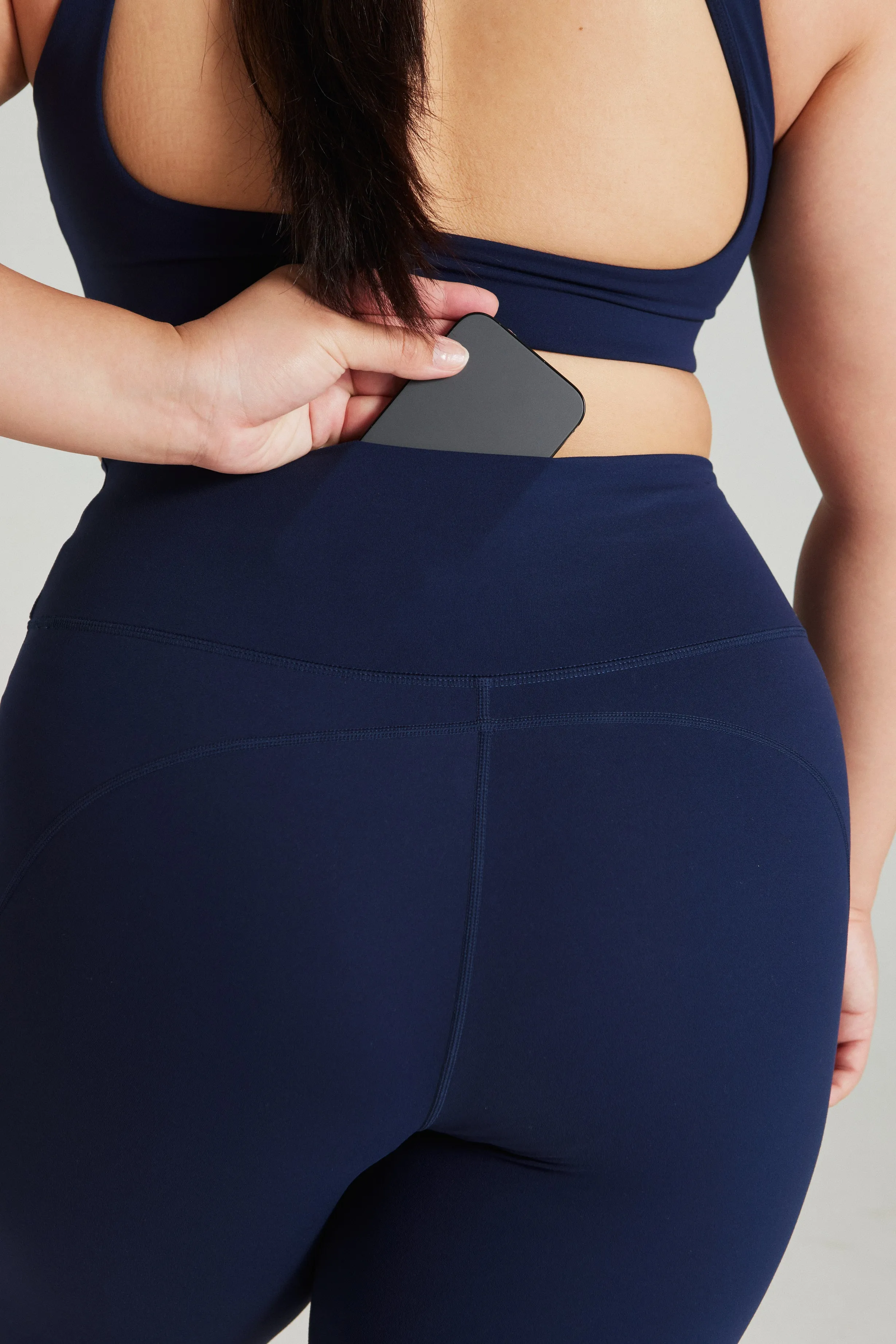 Invisible Waist Contour Classic Leggings (Full 24") in Dive