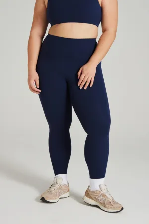 Contour Classic Leggings (Full 24") in Dive Eco Friendly Tall Fit Super Soft