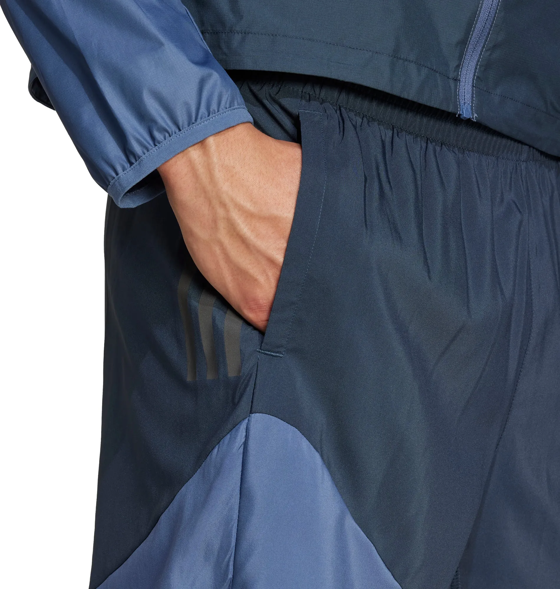 agriculture industry adidas Own The Run 7 Inch Mens Running Shorts - Blue