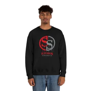 Men Crewneck Sweatshirt Stretch Fabric Technology Side Slit