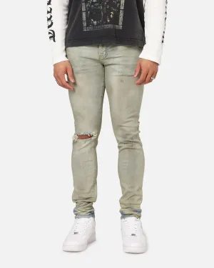 Fashion Daily Saint Morta Dynasty Dirty Distressed Jeans Dirty Denim