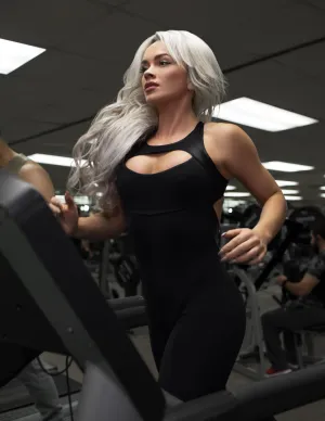 Blackout Bodysuit (Thick Supplex) Modern Gym Bold Resort