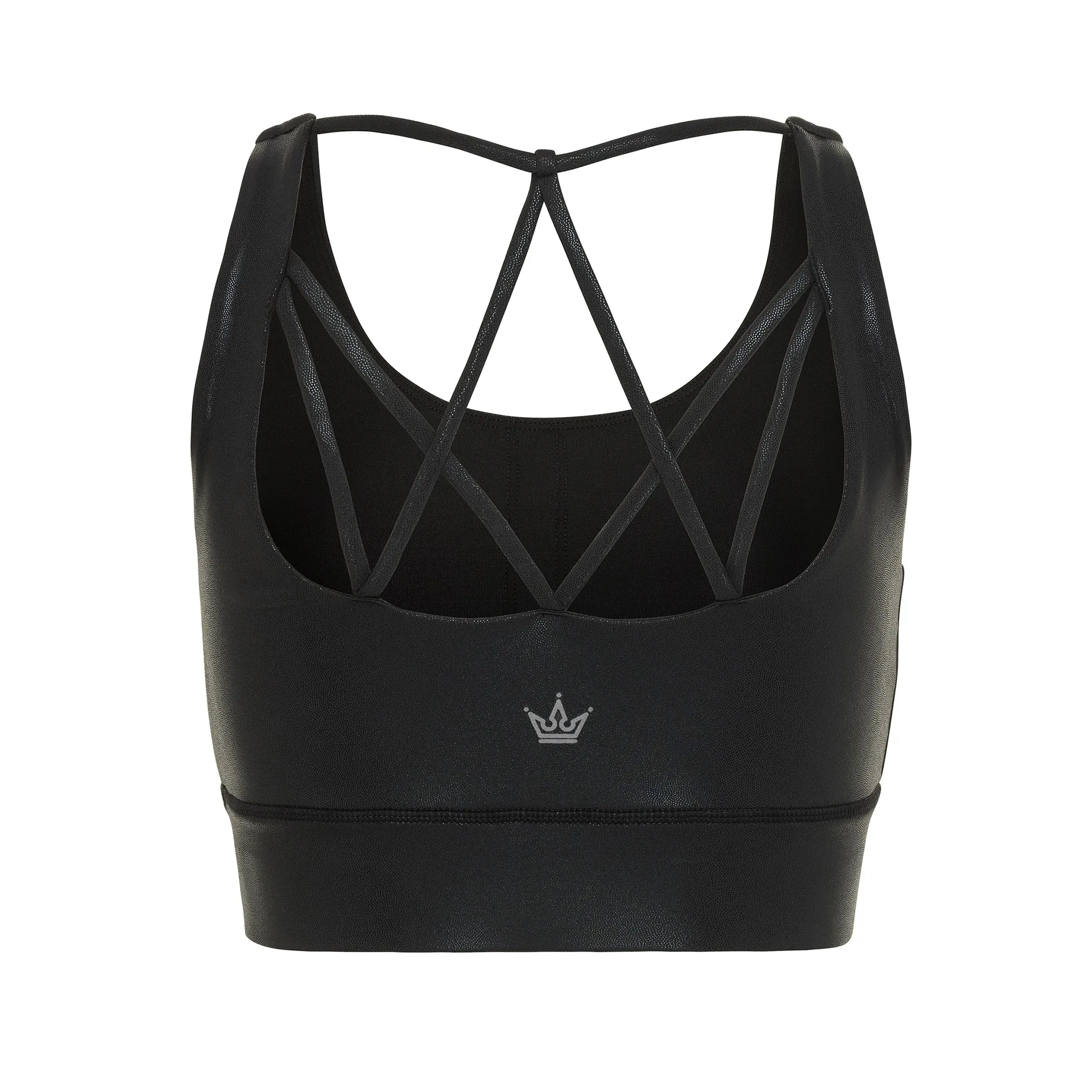 Snag Free Fabric Breathable Lining Onyx Jewel Sports Bra