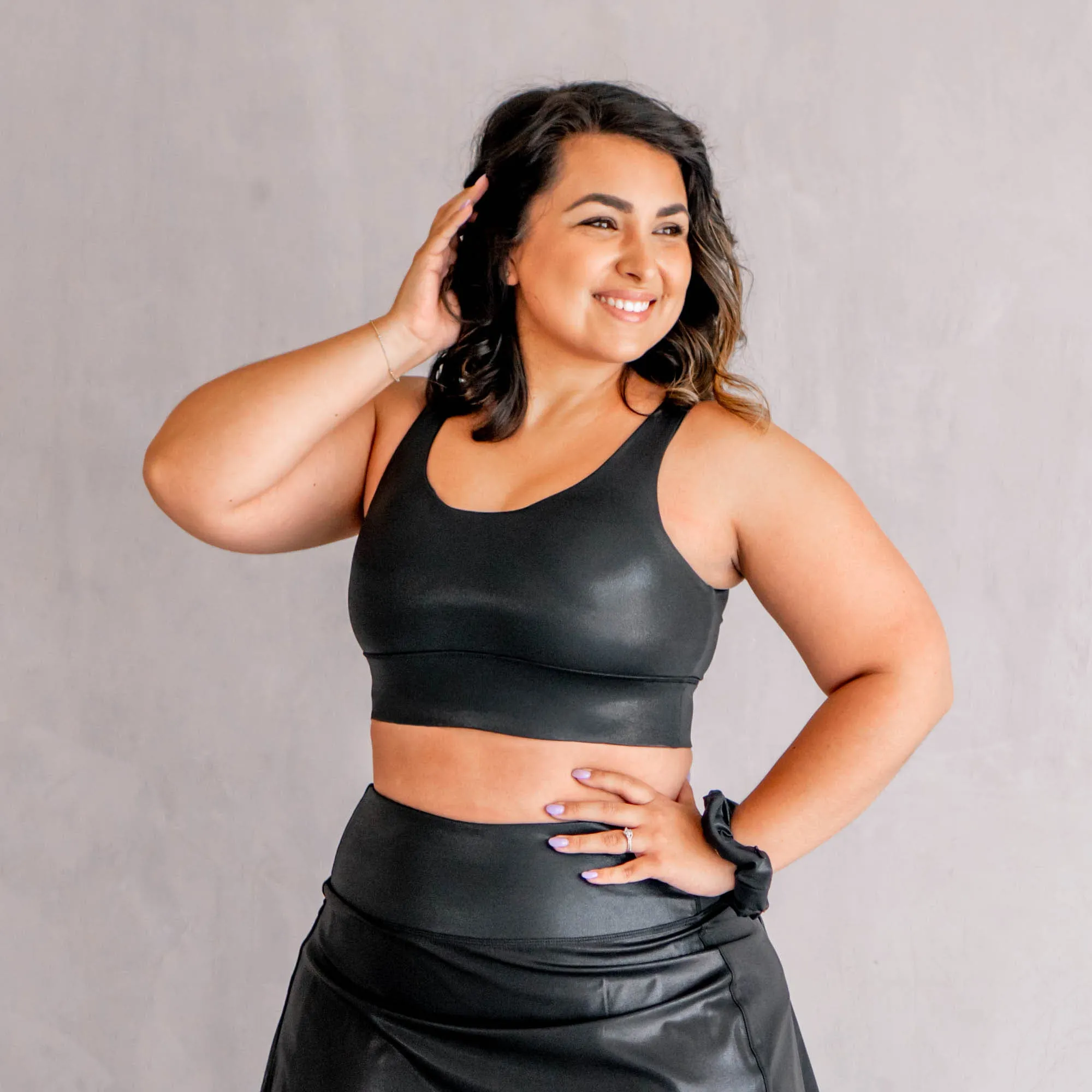 Adaptive Compression Onyx Jewel Sports Bra