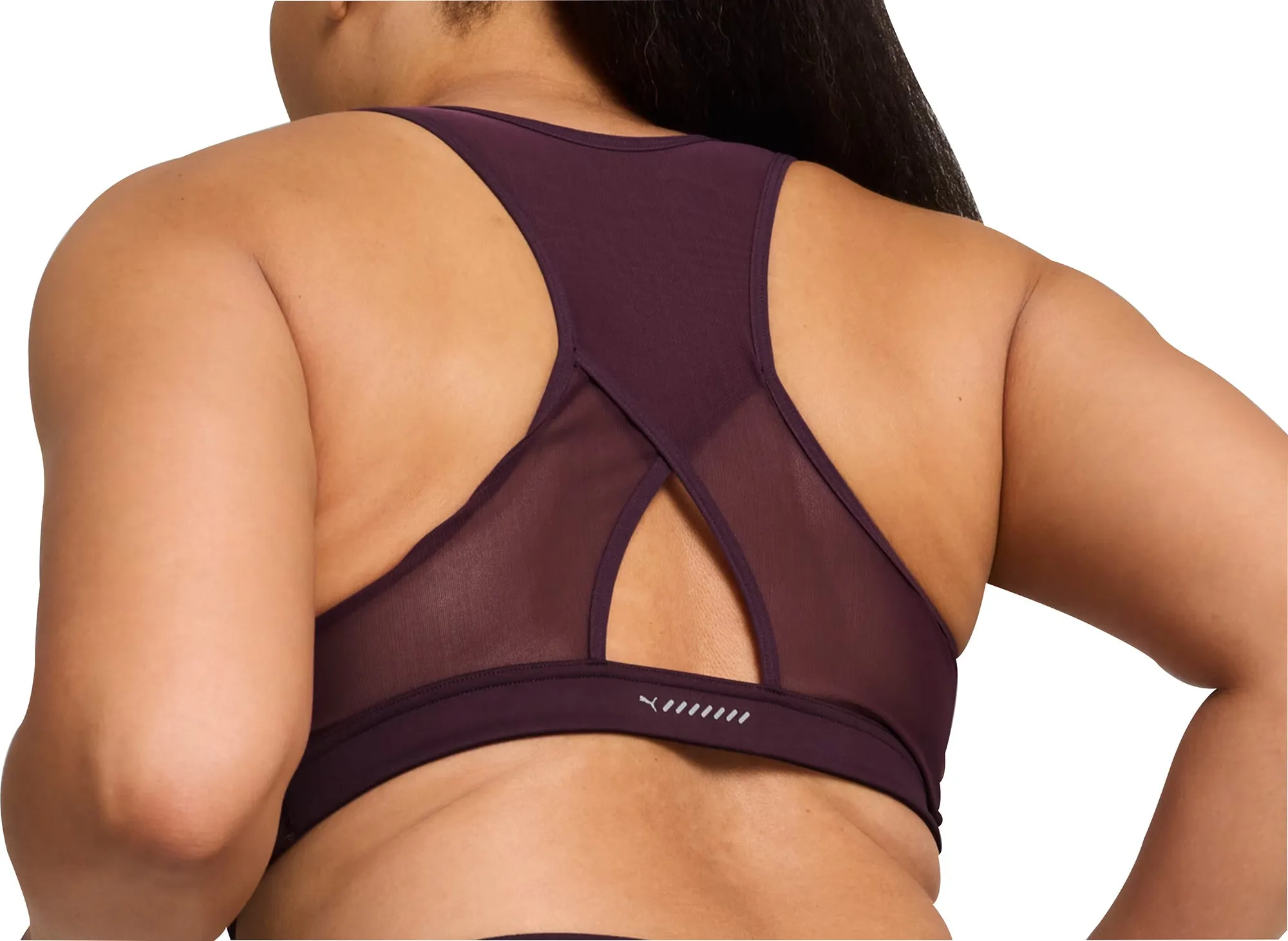 Teens Puma 4KEEPS Womens Running Sports Bra - Purple