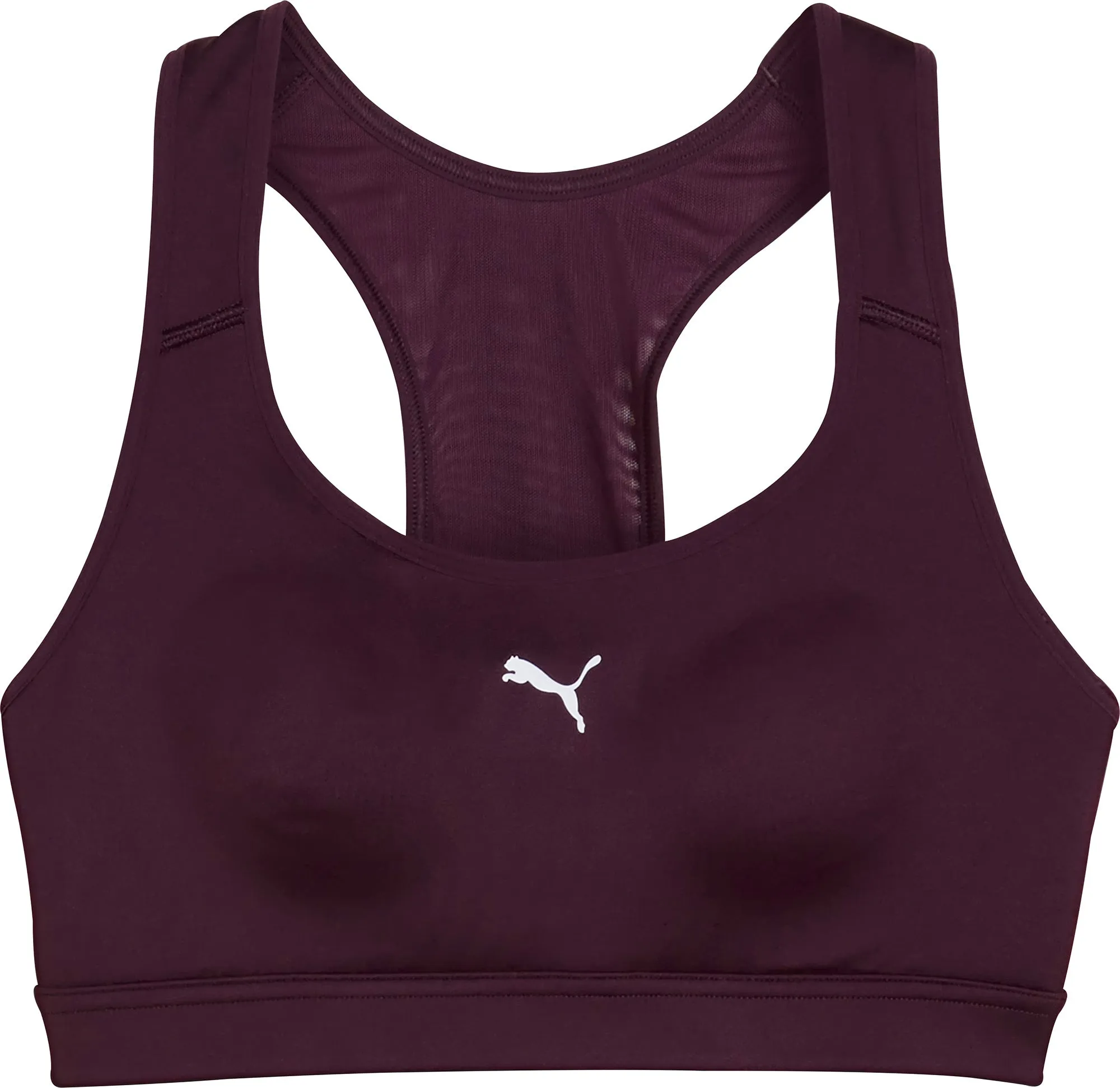 Puma 4KEEPS Womens Running Sports Bra - Purple Durable Design