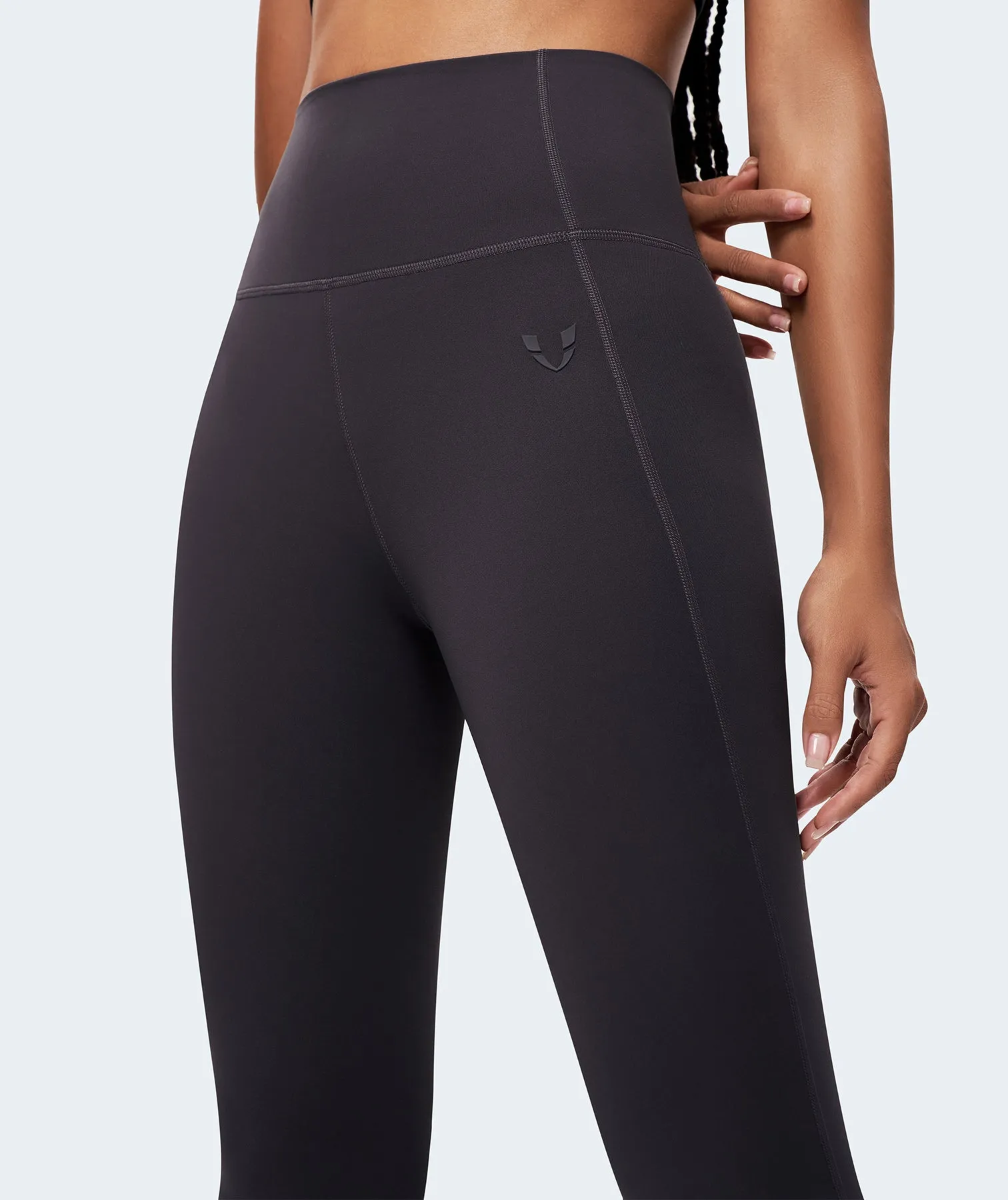 Nakedfeel High Waisted Leggings - Tephra Gray Luxury Choice Weekend Trip