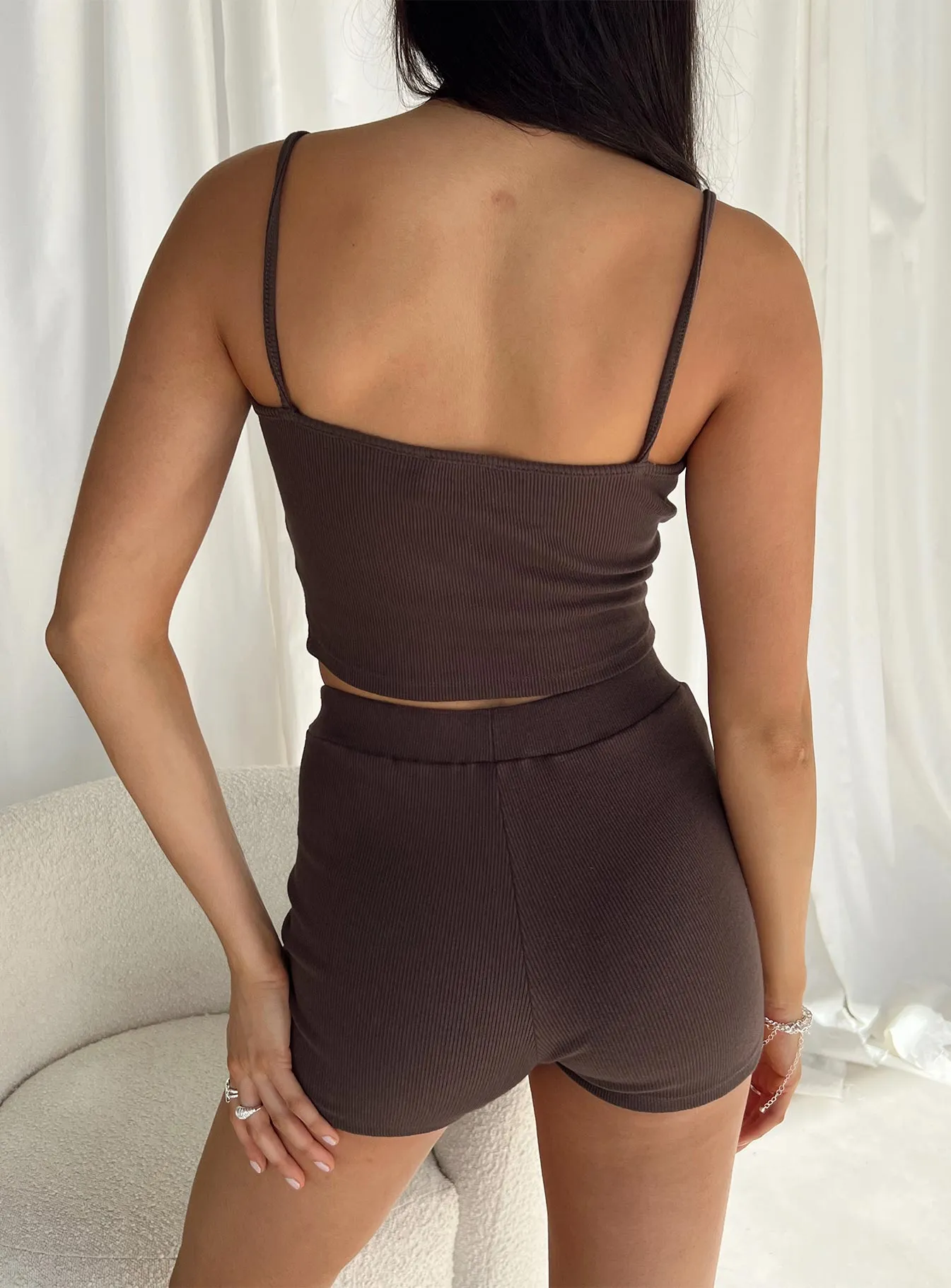 LayeredConstruction AntiStatic Cloth Bailey Bike Short Brown
