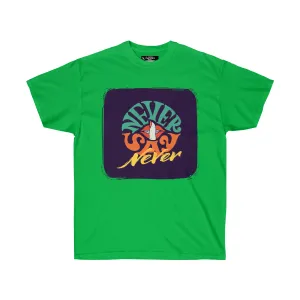 Ladies Short Sleeve Cotton Tee Outdoor Sports Seam Free Shoulders