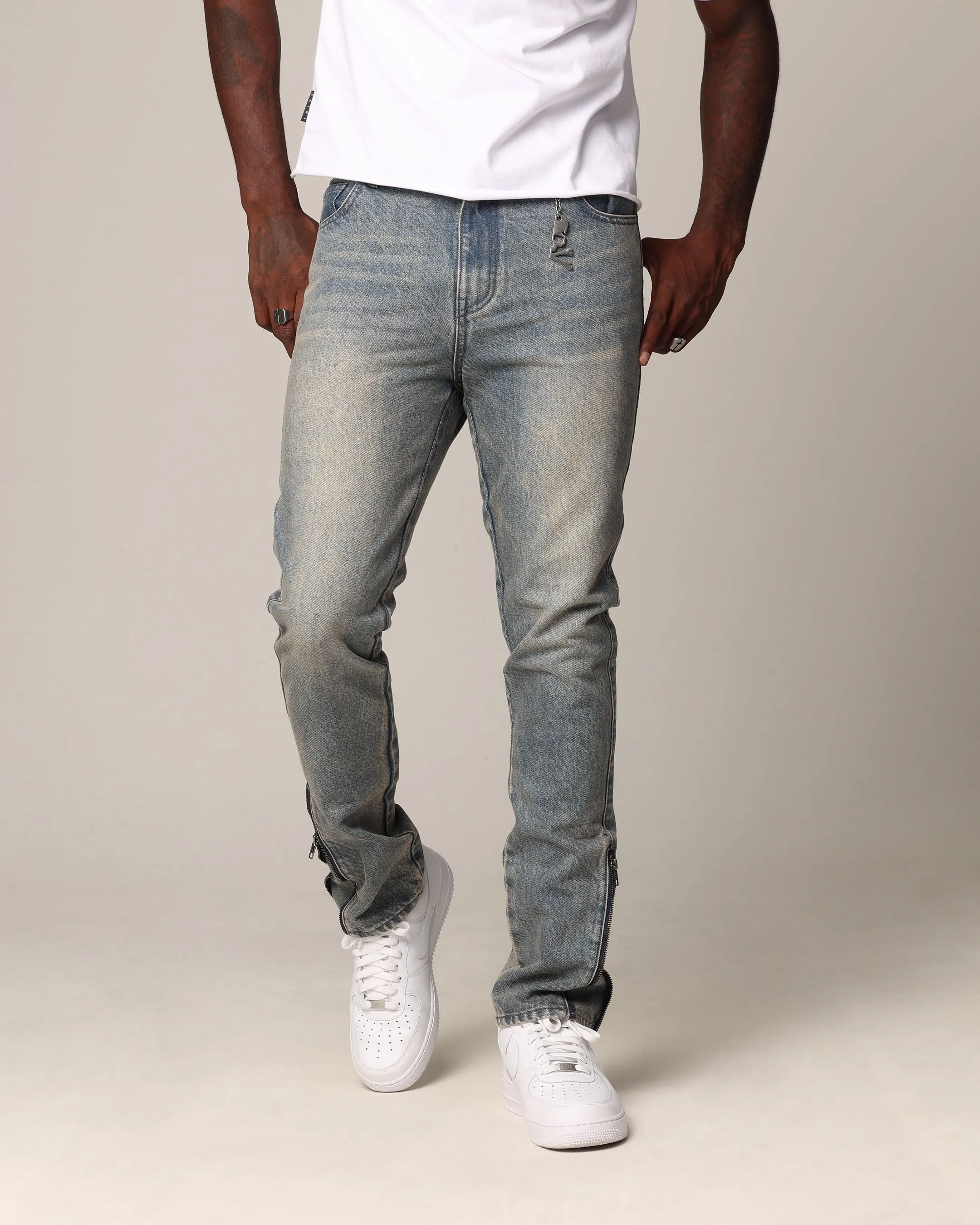Rugged Feel Saint Morta Fimi Jeans Dirty Blue