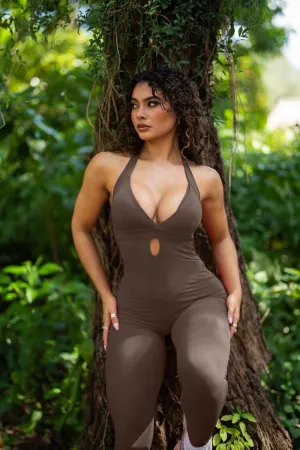 Wedding Night Walnut Butt Scrunch Bodysuit