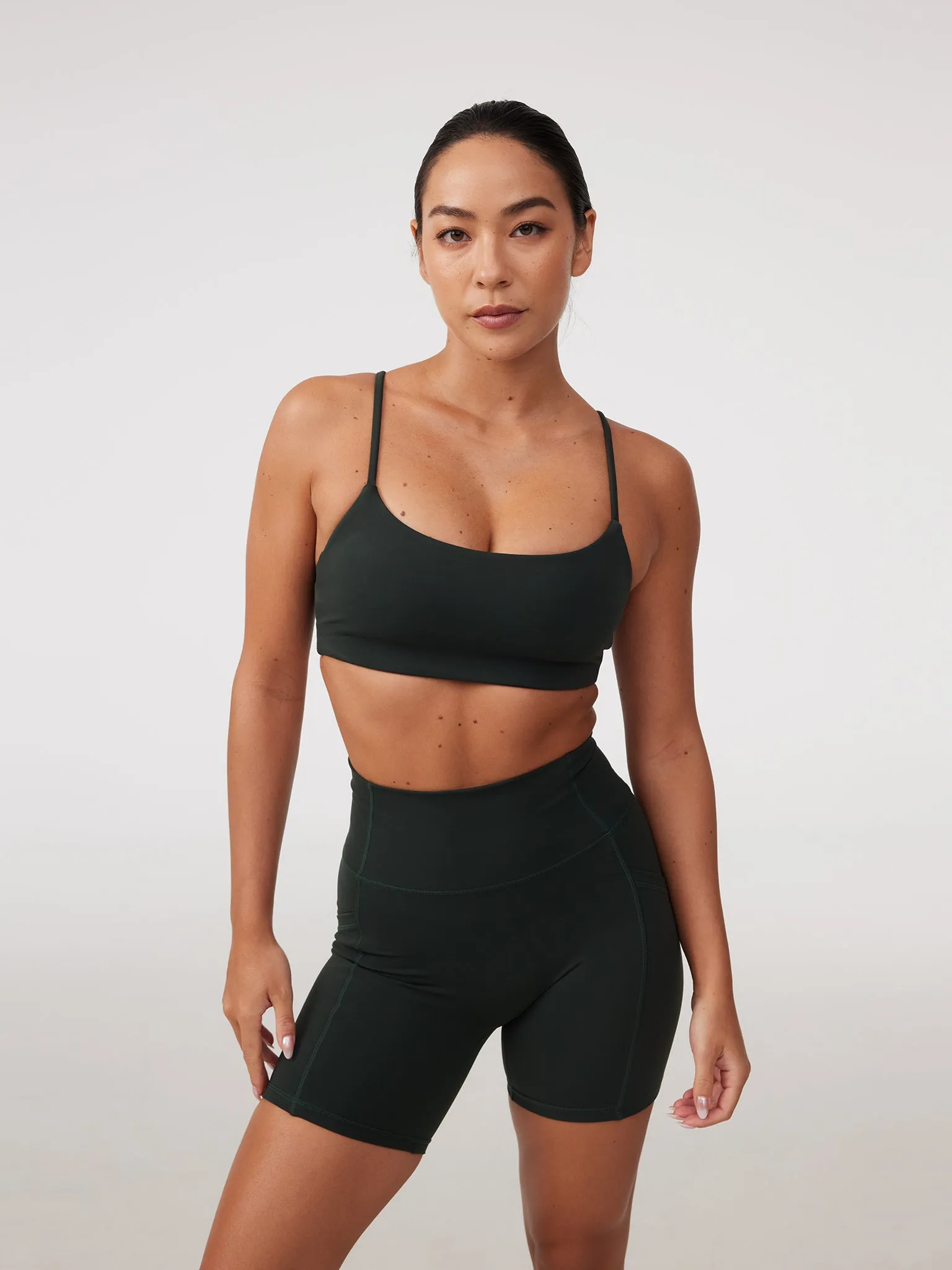 mix and match Recycled sports apparel Wispy Bra in Lucky