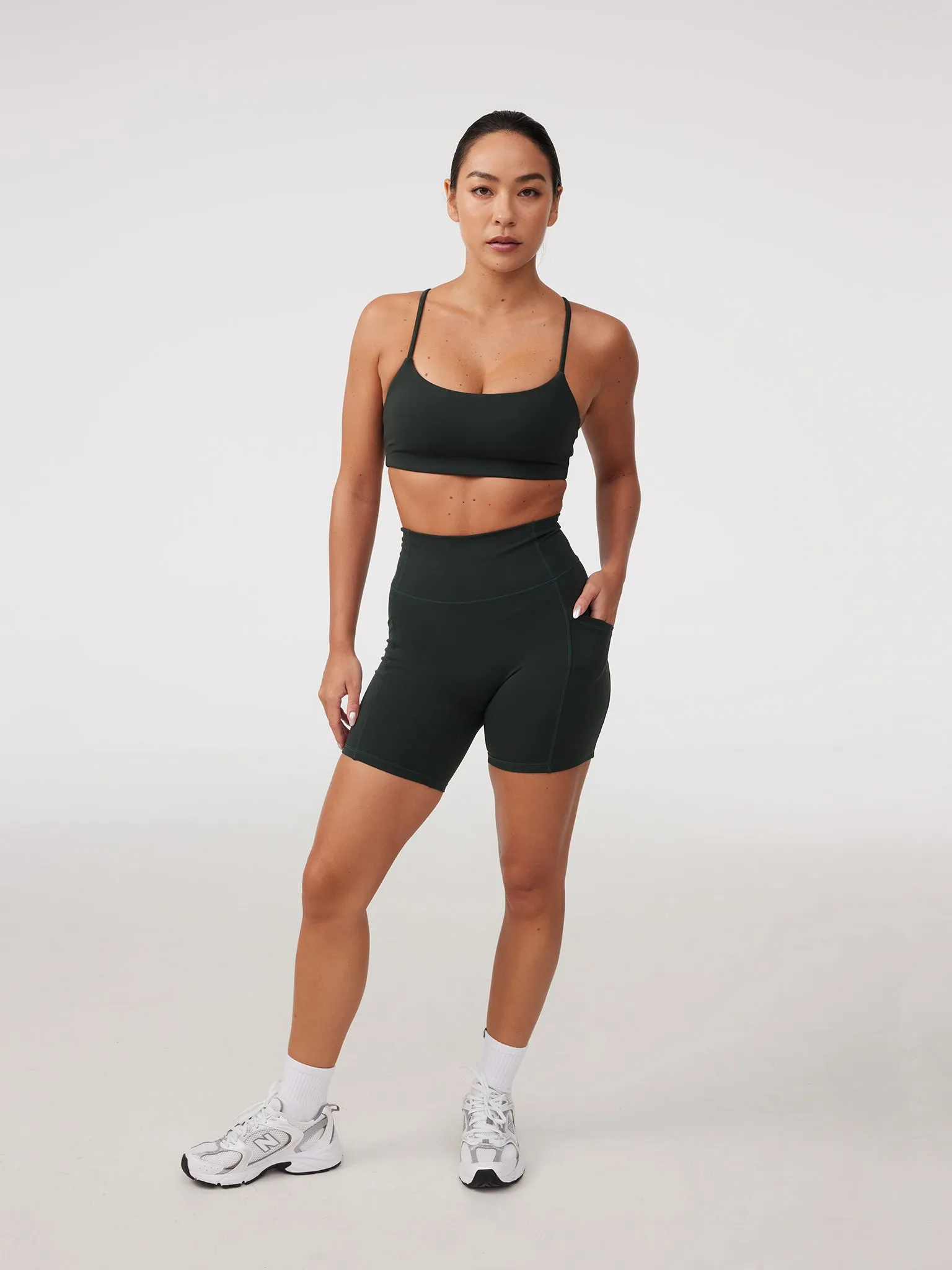 Non-Slip Fabric Fitness beginners Wispy Bra in Lucky