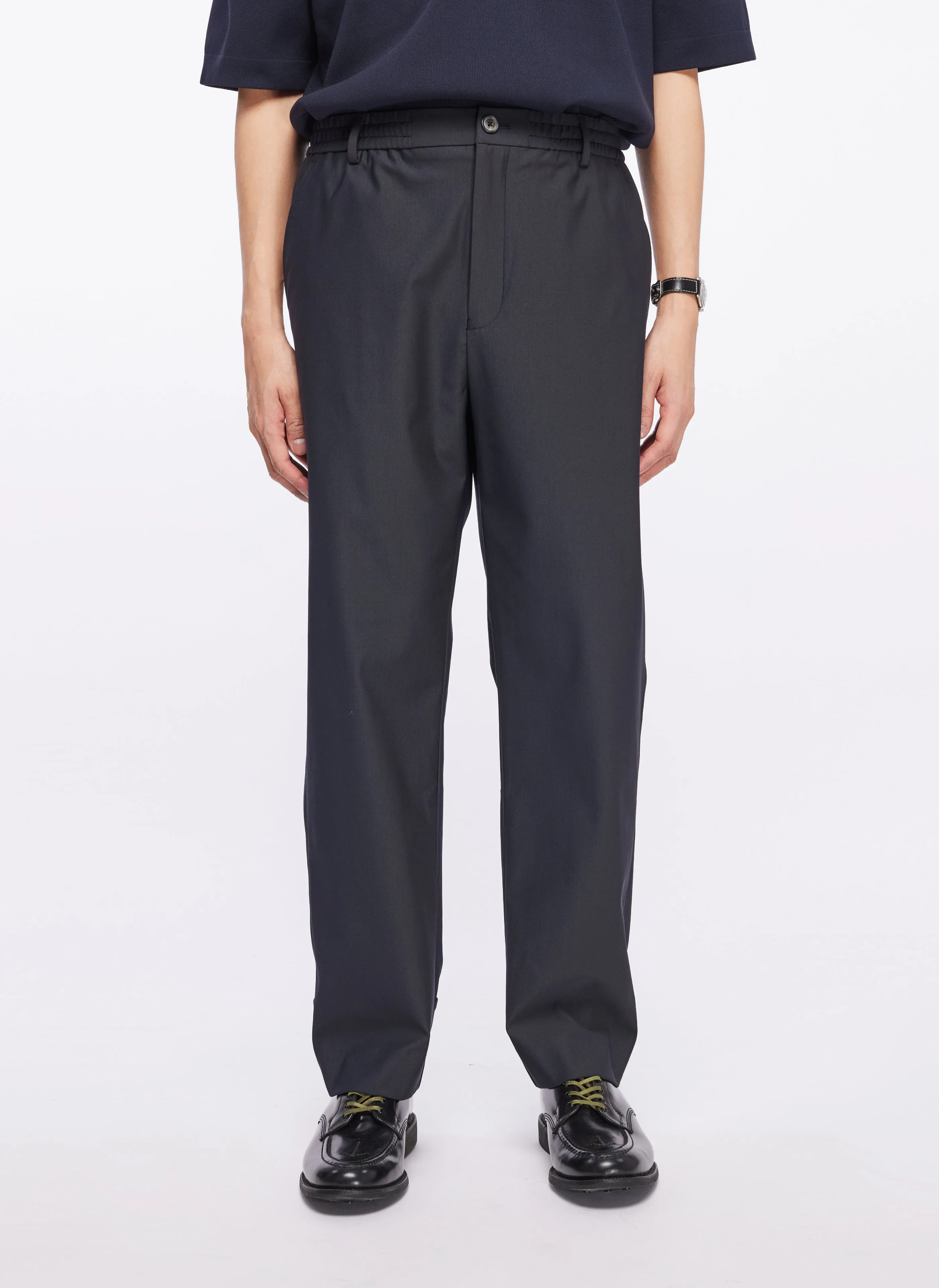 NonRestrictiveSilhouette Wonder Shape (Move) Ankle Length Regular Tapered Pants (P-14)