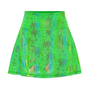 Classic Fit Island Heart Athletic Skort