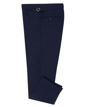 Vitale Barberis Canonico - 120s 2 Ply Blueberry DoubleLayeredKnees Water Resistant Finish