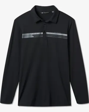 Stretch Comfort Ribbed Cuff Design Course Mapper Polo