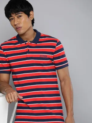 Everyday Basic Men's Striped Polo T-shirt
