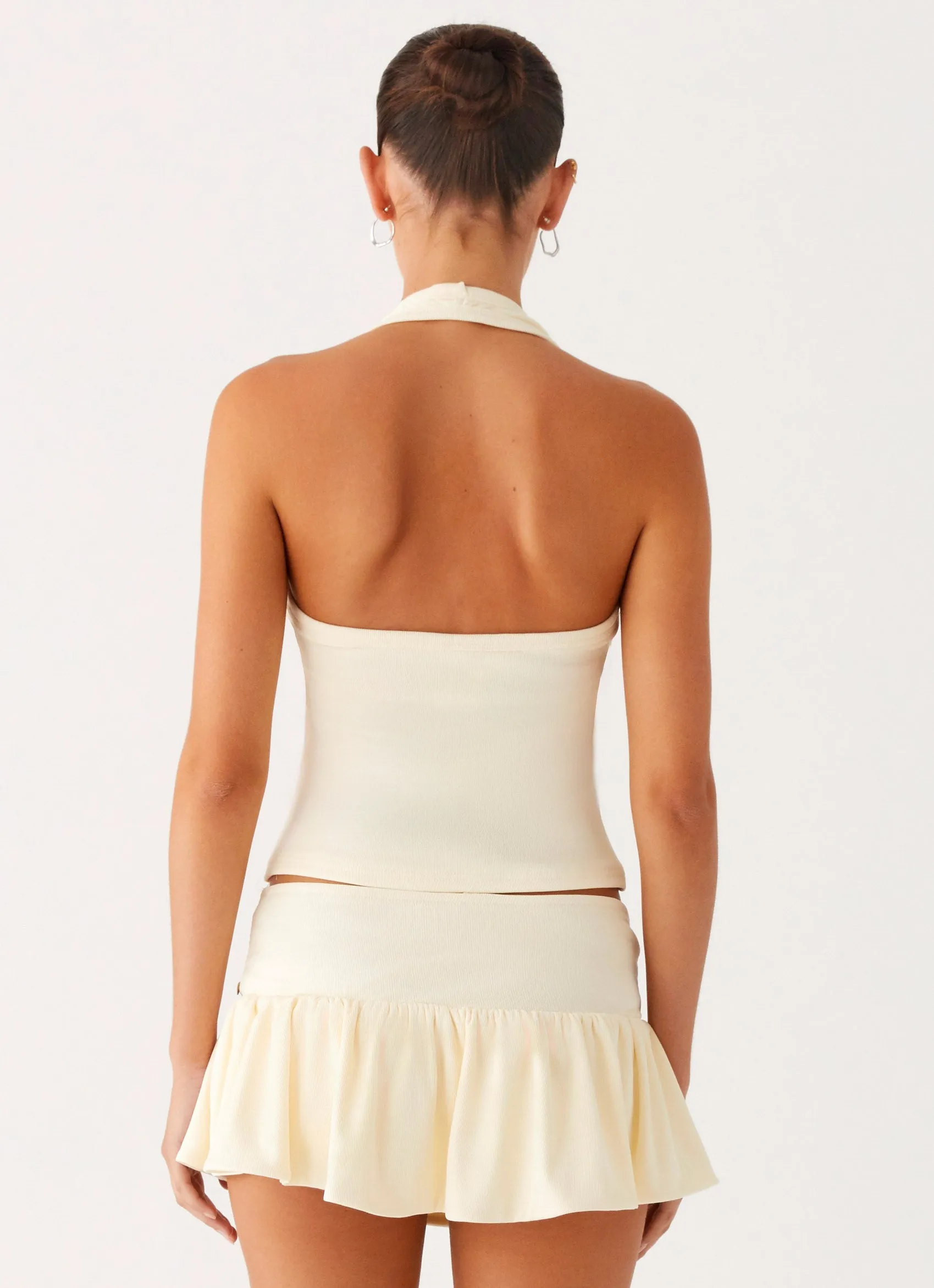 Shine Soft Exclusive-Design Vegas Nights Low Rise Skort - Yellow