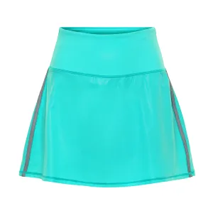 Electric Lagoon Athletic Skort Modern Texture