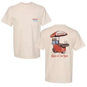 Durable Stitching Fit For Comfort Dogs At The Turn Pocket Tee