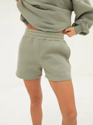 Eco friendly materials Isabel Jogger Shorts - Olive