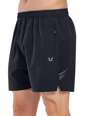 Men's Athletic 5 Inch Biker Shorts with Pockets Quick Dry for Workout Sporty Vibes Soft Layers