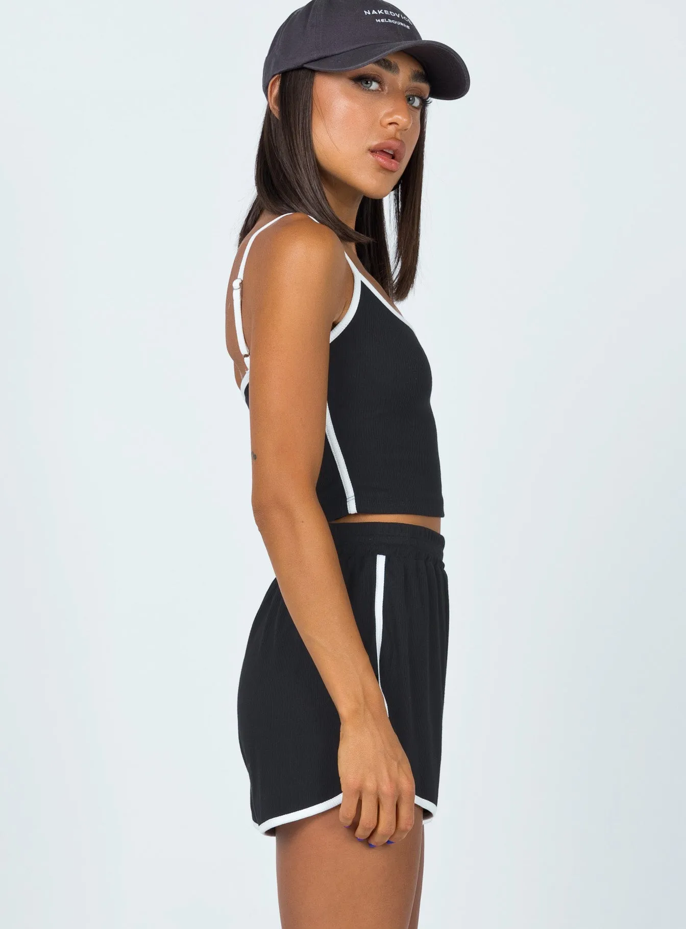 Neat Edge Sheer Fit Cameron Set Black