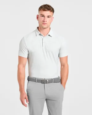 Precision Static Polo - Ice Grey TearResistant Fiber