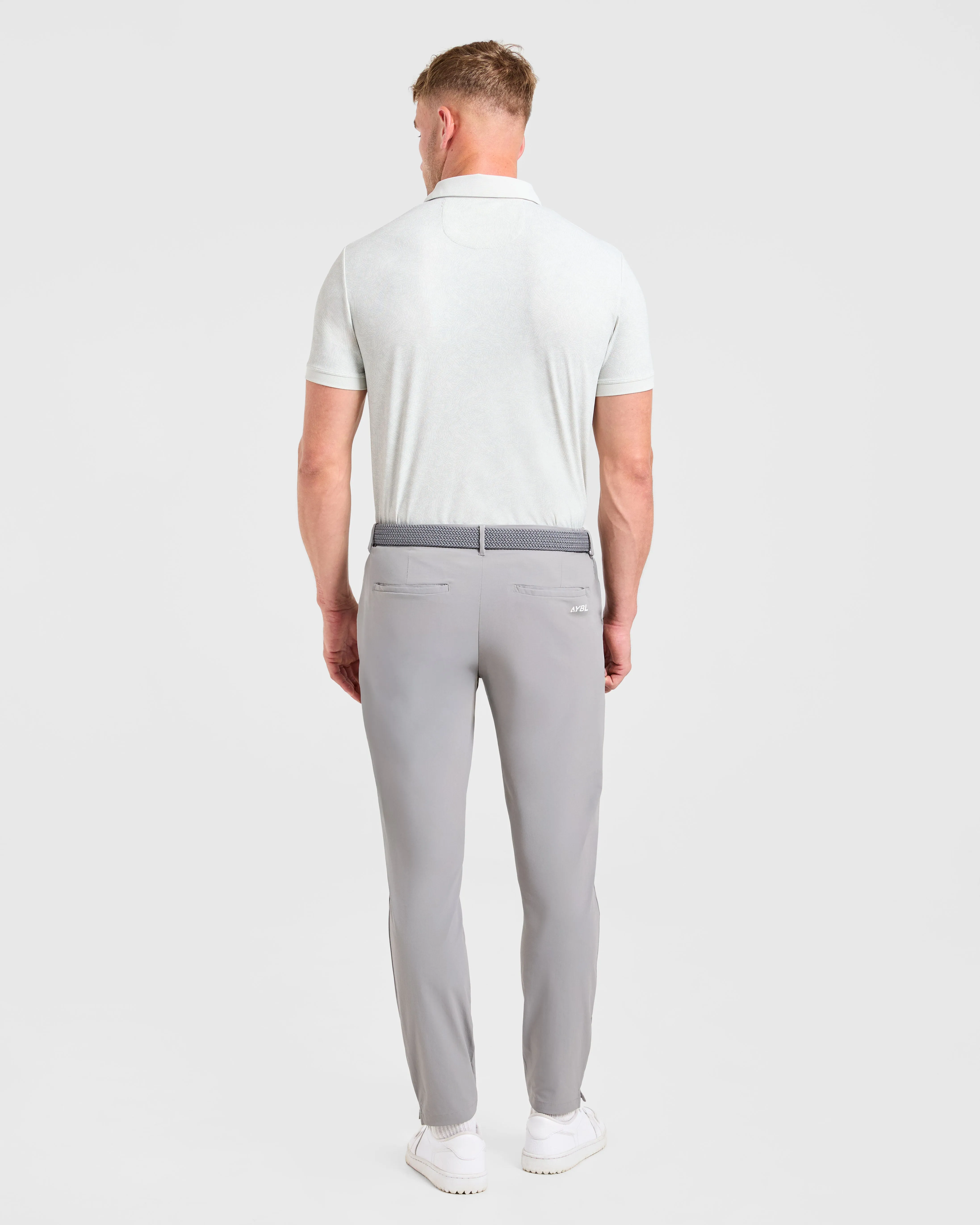 Lightweight Material Precision Static Polo - Ice Grey