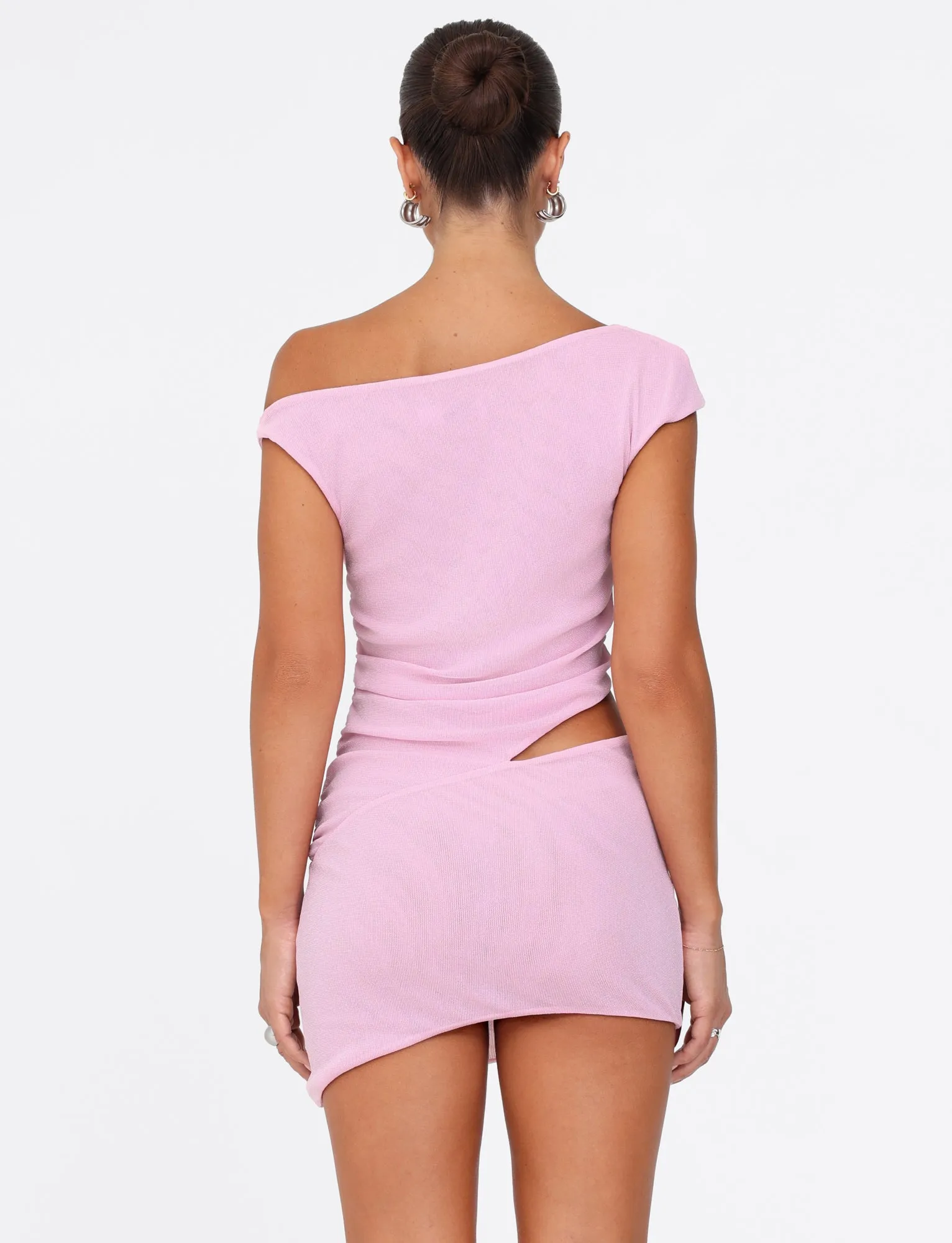 COBI MINI DRESS 2.0 - PINK : BABY PINK Soft Movement