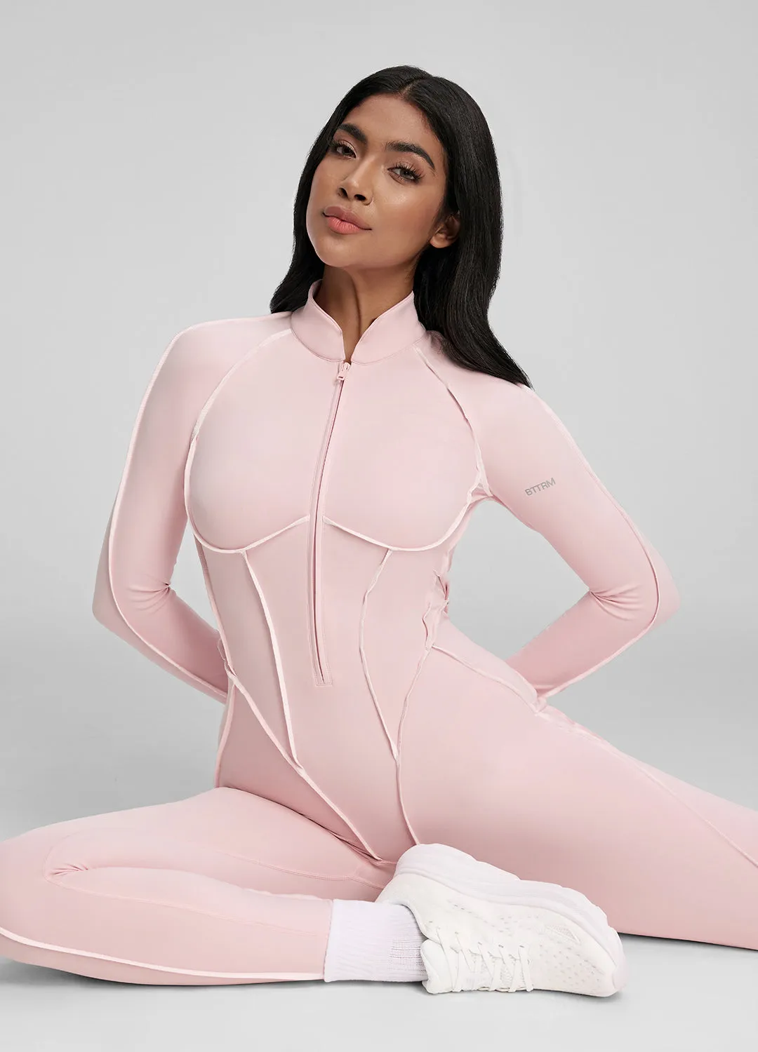 Holiday Active Contour Stitch Catsuit