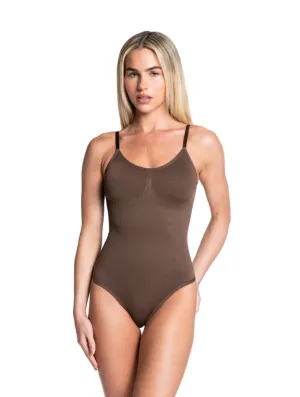 Flexible Vintage Premium Lightweight Snatched Thong Bodysuit