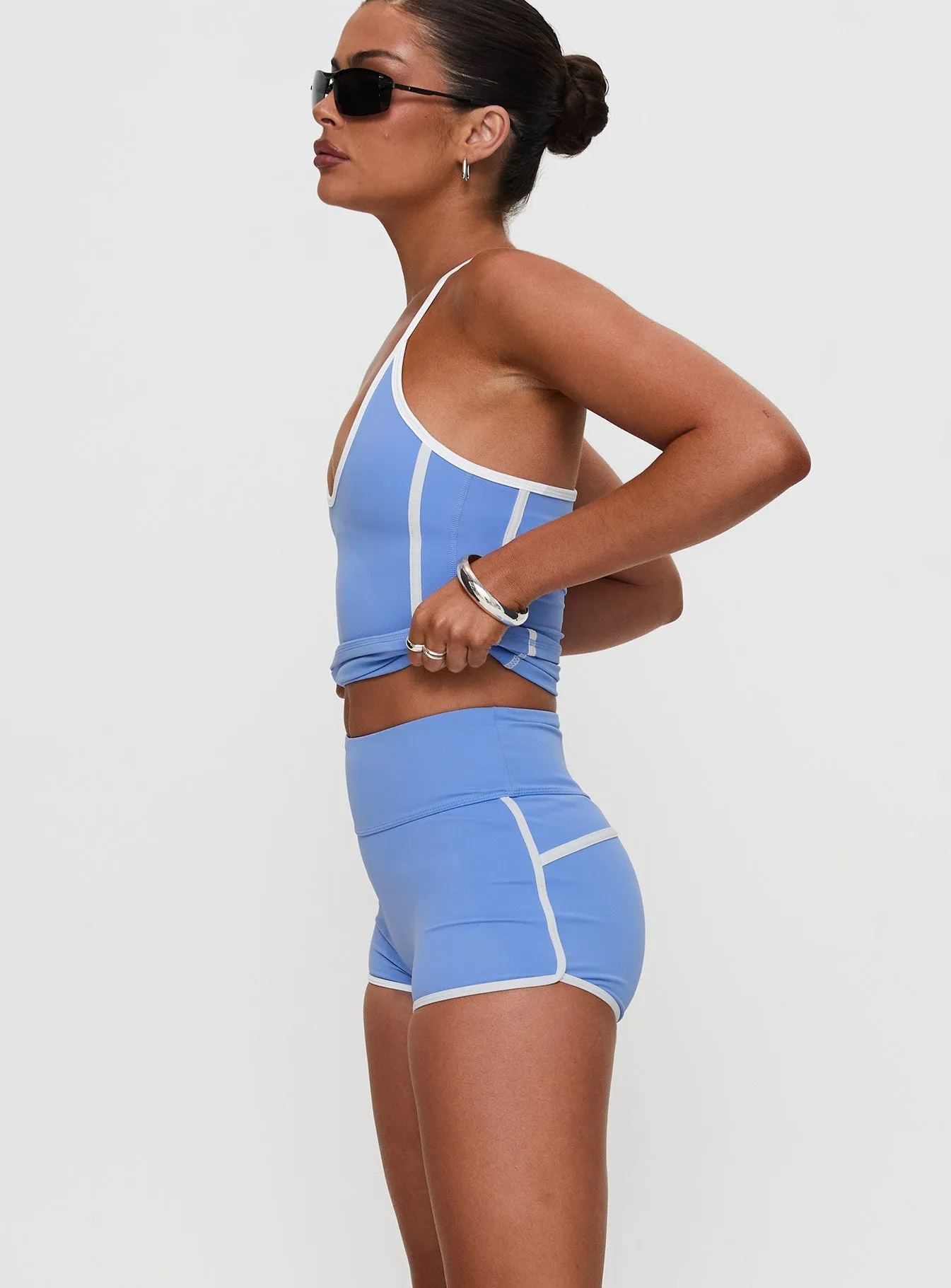 Design Soul Fast Track Active Short Blue