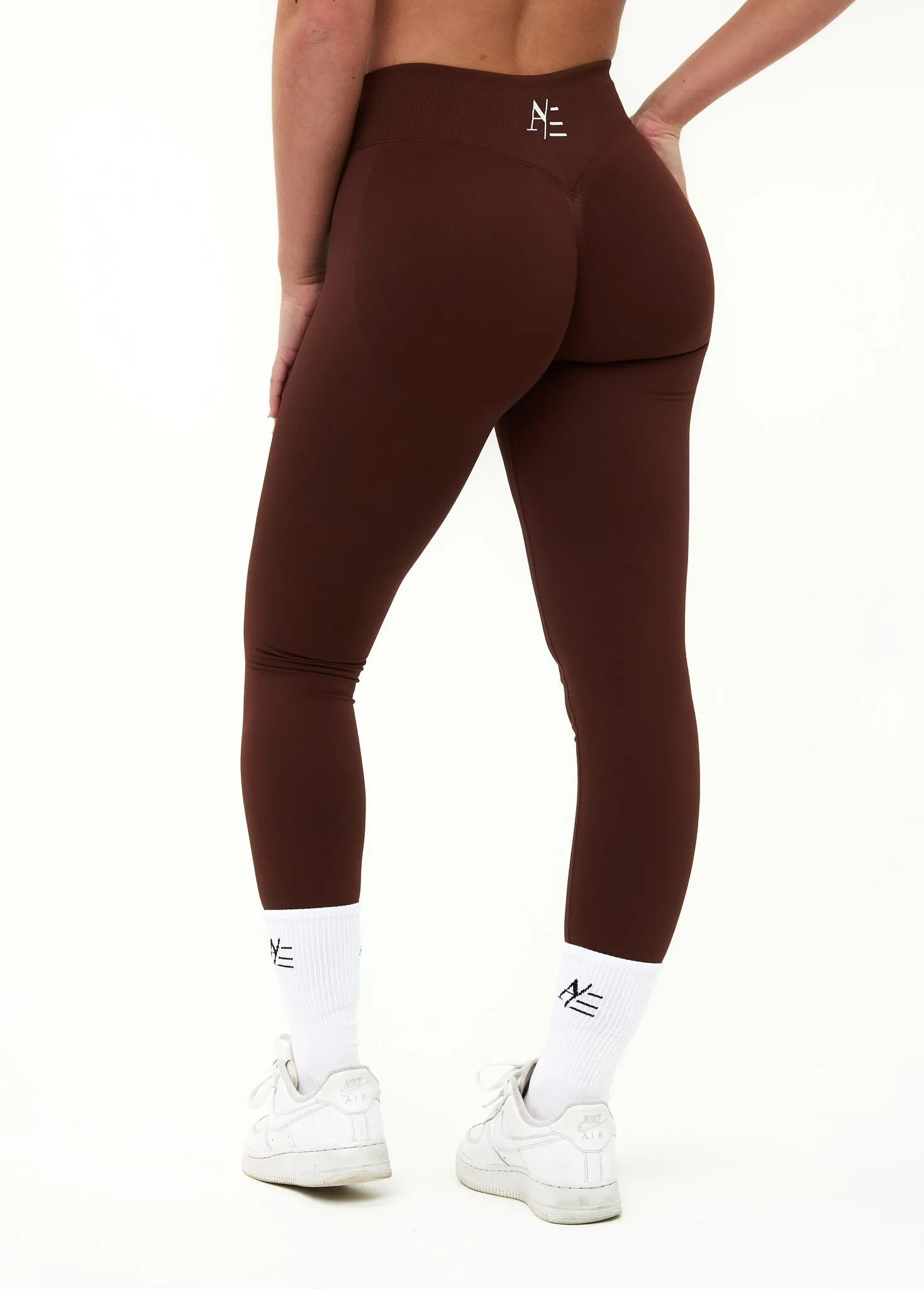 Fitness Friendly Sportlegging Cinnamon Brown