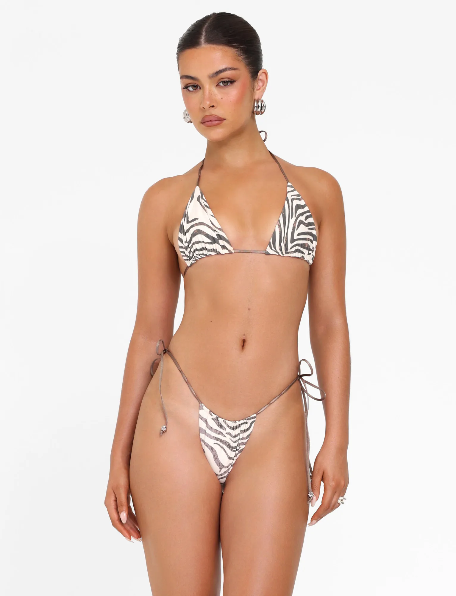 Hydrodynamic Design AVE BIKINI TOP - NEUTRAL : ZEBRA