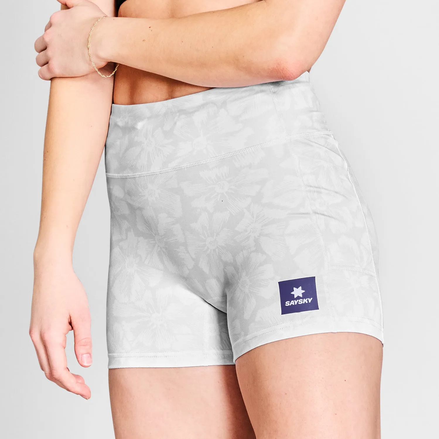 Flower Combat  Short Tights 4'' Reinforced Stress Points