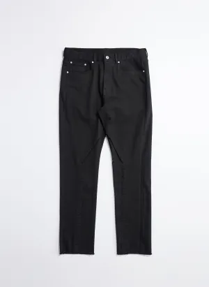 Festival Air Glass Fit 9.8oz Cotton Polyester Spandex Slit Jeans