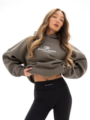 Rhino like Madison Oversized Hoodie - Khaki Brown