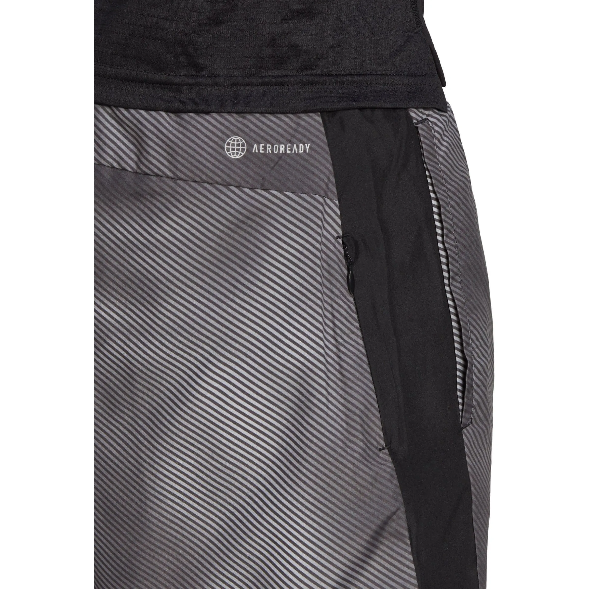 Antibacterial Reinforced Stitching adidas Own The Run 7 Inch Mens Running Shorts - Grey