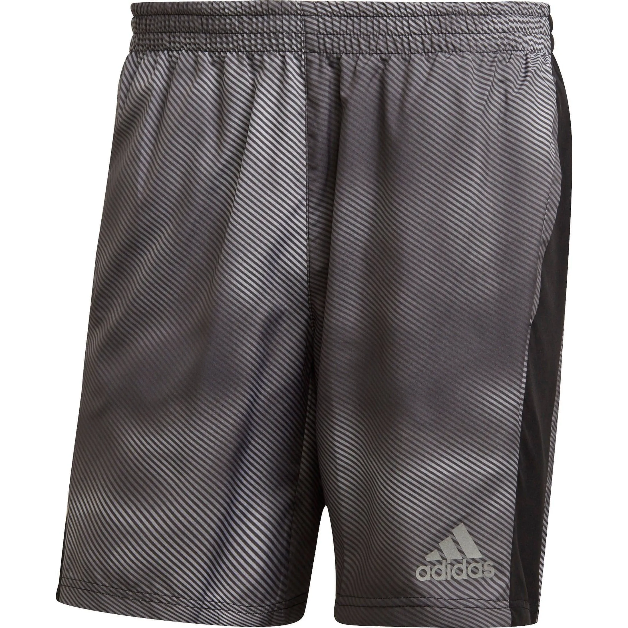 Beach Vacation Petite Fit adidas Own The Run 7 Inch Mens Running Shorts - Grey
