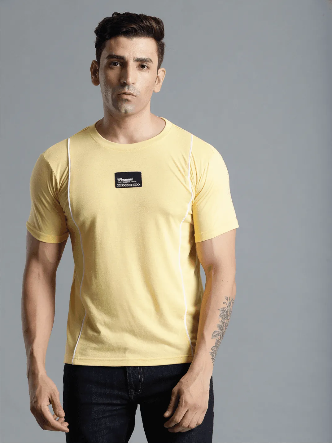 Ivan Cotton Poly T-Shirt AdjustableHemline