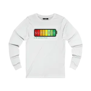 Perfect Comfort Men Long Sleeve Battery Tee